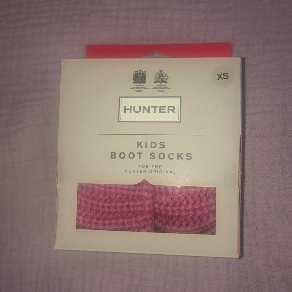 Hunter Pink Boot Sock